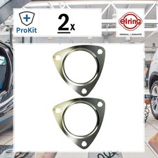 2x ORIGINAL® Elring Dichtung, Abgasrohr für Porsche 911 Cabriolet 911 911
