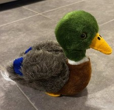 Vintage 1982 Dakin Plush Mallard Duck Stuffed Animal Toy