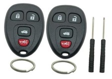 Key Fob Shell Case Replacement Fits for 2007-2014 Chevy Suburban 4 Buttons A