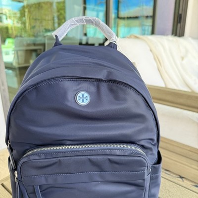 Tory Burch Nylon Backpack 173559 Tory Navy & Gift Receipt  display picture 3