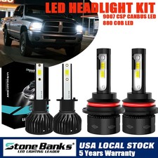 For Dodge RAM 1500 2500 3500 1994-2001 LED Headlight Hi/Low  Fog Lights bulbs