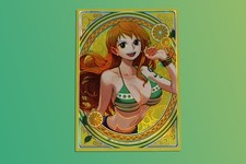 One Piece Card Game Card Sleeves Nami 50 Count OPTCG