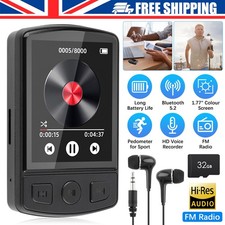 Support 128GB MP4 Bluetooth Sport Lossless Music MP3 Player FM Radio Recorder ,,