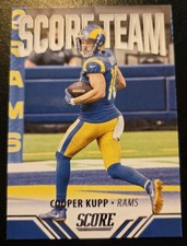 2021 Panini Score Football Cooper Kupp Score Team Insert #ST15 Los Angeles Rams