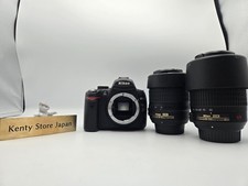  MINT / 2k shots Nikon D5000 DSLR Camera  2Lenses 18-55/55-200 From Japan