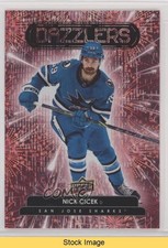 2022-23 Upper Deck Extended Series Dazzlers Pink Nick Cicek #DZ-135 READ 3ir