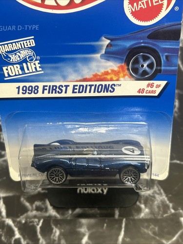 1998 Hot Wheels #638 First Editions Jaguar D-Type lace wheels - Picture 3 of 4