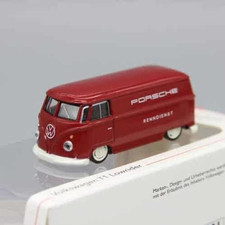 Schuco 1/64 Volkswagen T1 Lowrider Red VW #Porsche Diecast Car Model