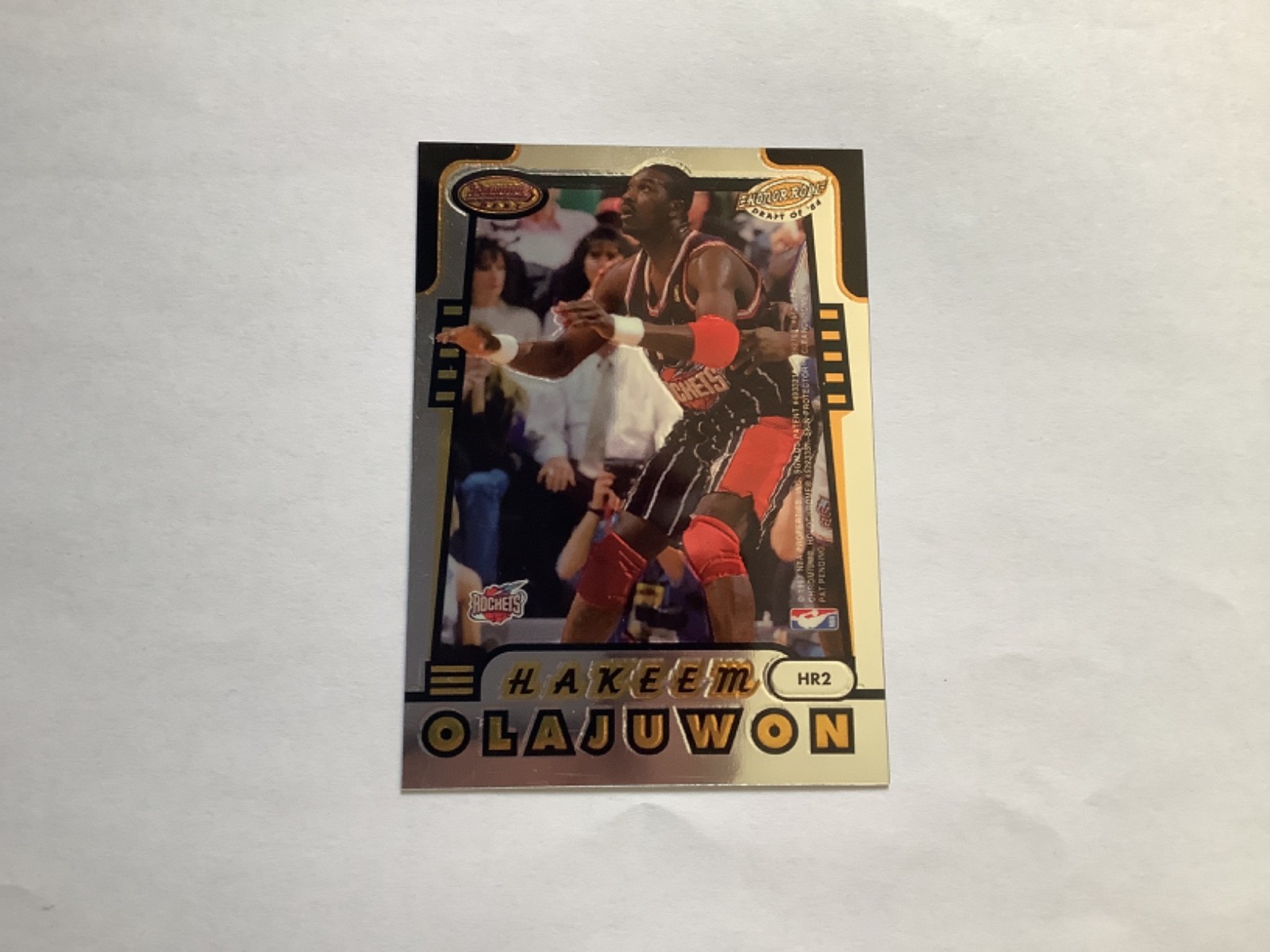 1996-97 Bowmans Best Honor Roll Hakeem Olajuwon/Michael Jordan