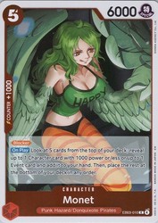 Monet 010/102 Heroines Edition One Piece TCG
