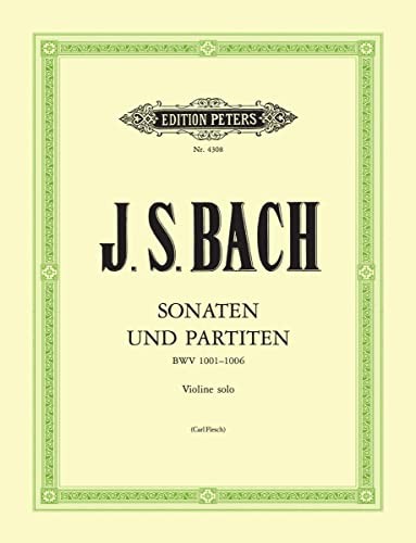 Johann Sebastian Bac - Sonatas And Partitas For Violin Solo Bwv 1001-1 - G245Z-image