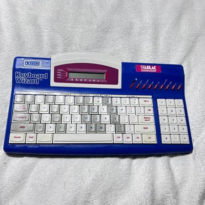Vintage VTECH Smart Play Keyboard Wizard Ablac RAR 