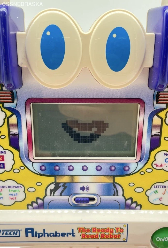 Robô vintage VTech Alphabert o pronto para ler - Imagem 3 de 4