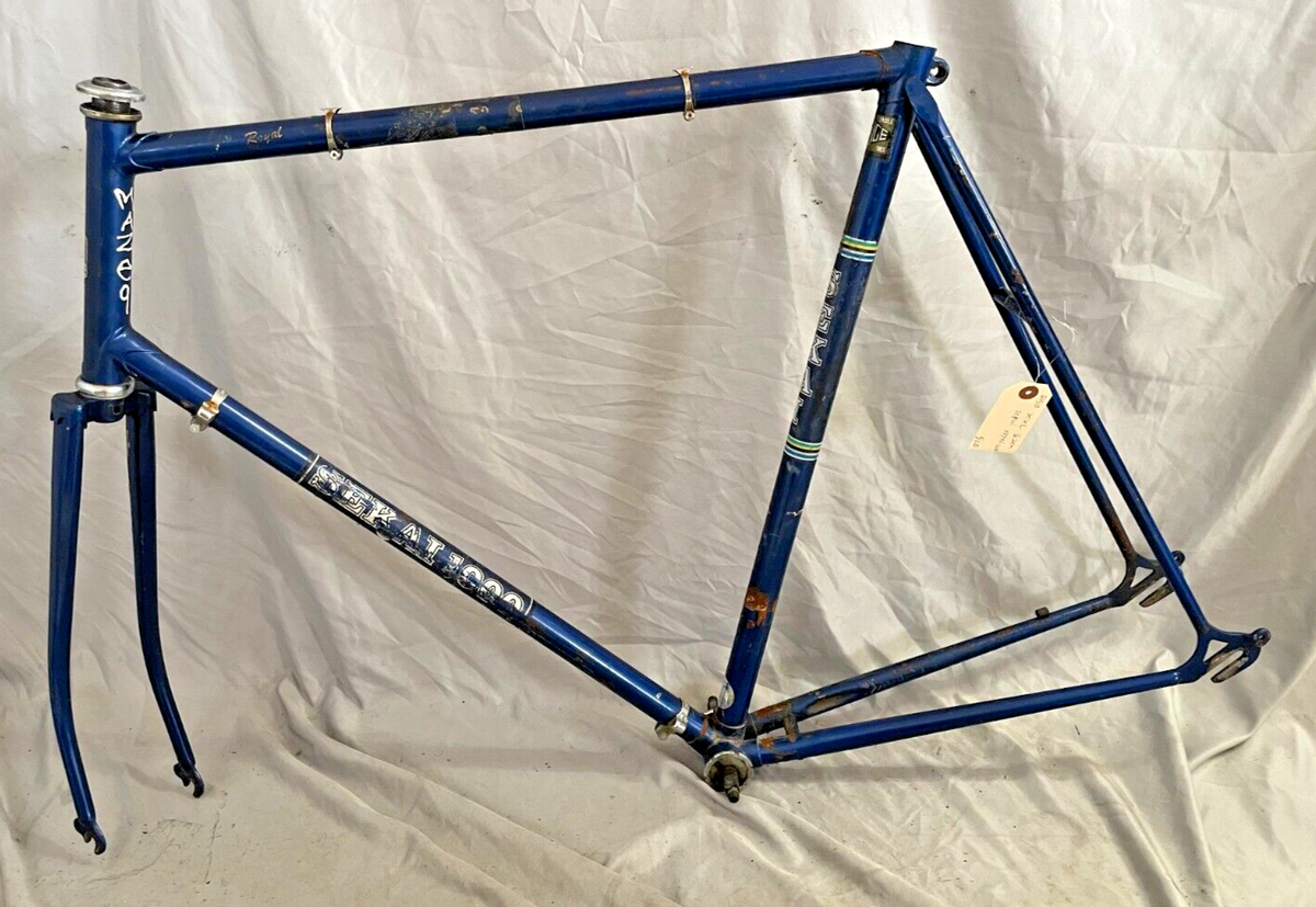 1981 Sekai 1000 Royal Touring Road Bike Frame 64cm XX-Large Lugged