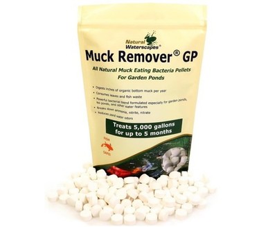 Muck Remover GP - 150 Pellets | Koi Pond Sludge Remover | Safe for Fish |