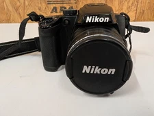 Nikon COOLPIX P500 12.1MP Full HD 36x Optical Zoom Digital Cam NO BATT/Untested