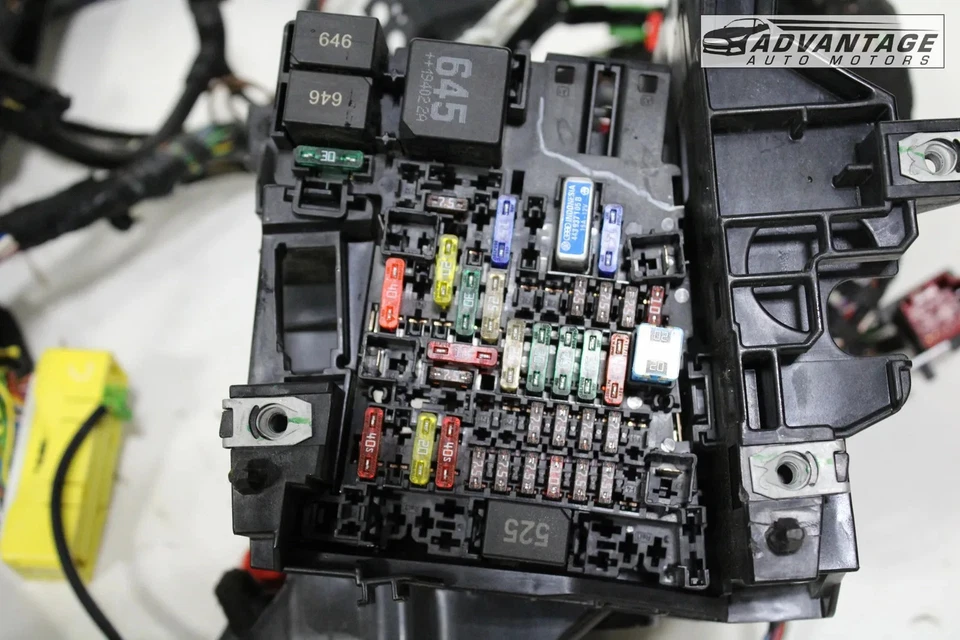 Volkswagen Tiguan 2020 tablero de instrumentos y carrocería principal cableado arnés OEM Foto 4 de 4