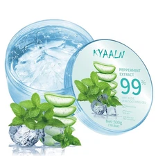 Aloe Vera Gel for Face & Body, Aloe Gel from Freshly Cut Leaves, Fast Absorbing