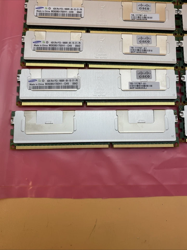 18x Samsung M393B5170EH1-CF8 4GB PC3-8500R ECC Memory 18x4GB 72GB - Image 4 of 4