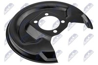 NTY HTO-TY-048 Spritzblech, Bremsscheibe Hinten Links FüR Toyota
