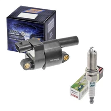 1 B059 IC + 1 4714 Iridium SP For Cadillac CTS 6.2L V8 Supercharged 2009-2015