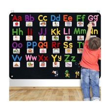 Craftstory 130 Pcs Alphabet Learning Toys Letters-Felt Montessori B... Fast Ship