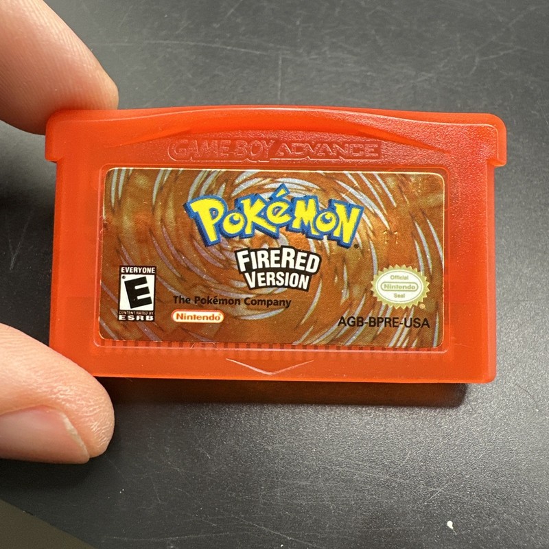 Pokemon: FireRed Version Nintendo Game Boy Advance Authentic Game