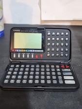 CASIO SF-4100 Digital Diary Vintage Calculator 32KB Untested
