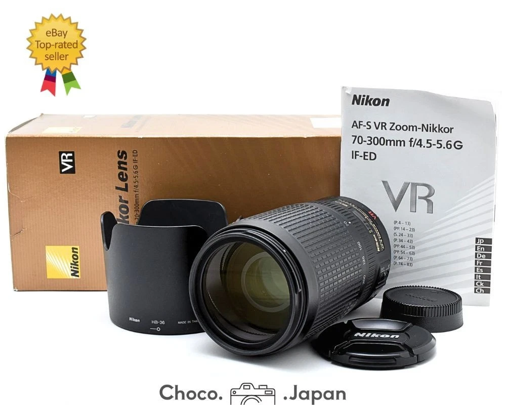 Nikon 70-300mm f/4.5-5.6 Camera Lenses for sale | eBay