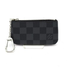 LOUIS VUITTON Pochette Cre N60155 Damier Grafitte mens black USED