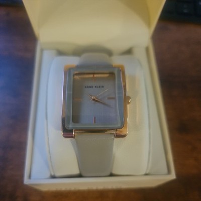 ANNE KLEIN WOMENS DOVE GREY WATCH