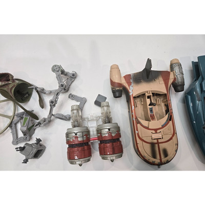 Action Figure Fodder Lot   Star Wars Vehicle Parts   Bulk Lot Fodder for Customs