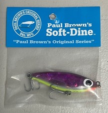 Paul Brown SD-98 Soft-Dine Suspending Twitchbait - PURPLE