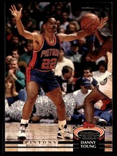 1992 Stadium Club Danny Young #395 Detroit Pistons  Near mint or better