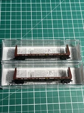 New! N-Scale MT 61’ Bulkhead Flat Car TTX Pair $59.90 Make offer