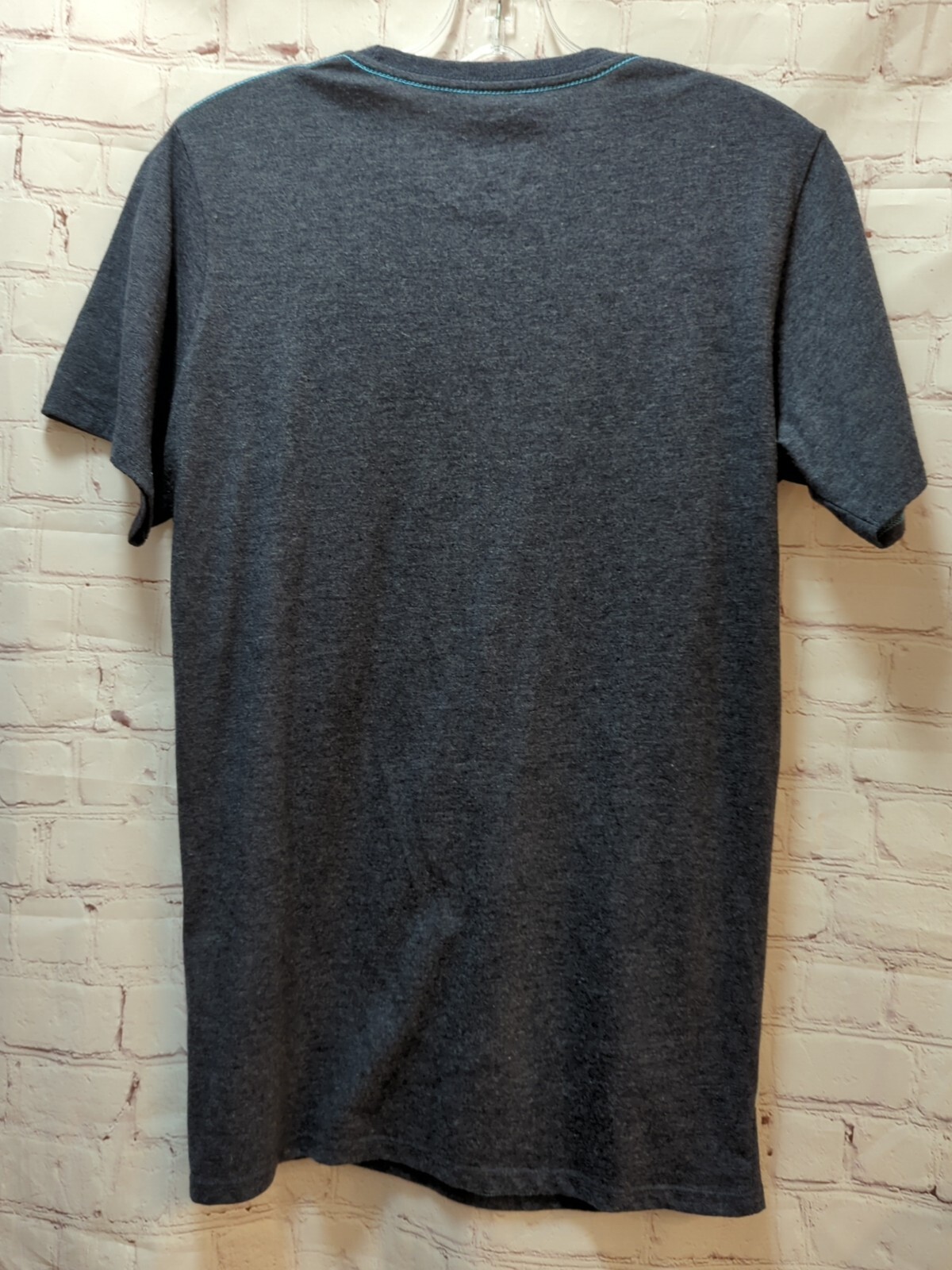 Calvin Klein Jeans Brand  Spellout  Boys XL 18-20 t-shirt heathered blue gray thumbnail 4