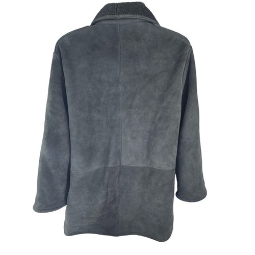 Versace Men's Shearling Sheepskin Suede Fur Lined Coat 50 M / L $5000 Italy - Picture 18 of 24