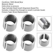 4pc Ls Cylinder Head Install Alignment Dowel Pin Steel Lt Gen 3 Gen 4 Gen 5 Lsx