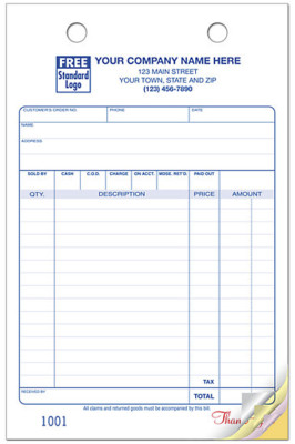Multi-Purpose Register Forms, Classic Large Format by NEBS/Deluxe No. 610 2-4 PT