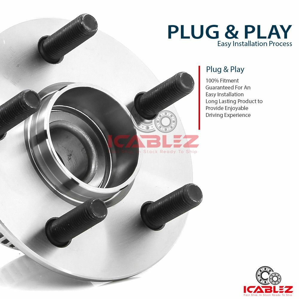 [REAR(Qty.1)] Hub Assembly For 1998-2006 Dodge Stratus FWD-Model w/ 4-Wheel ABS