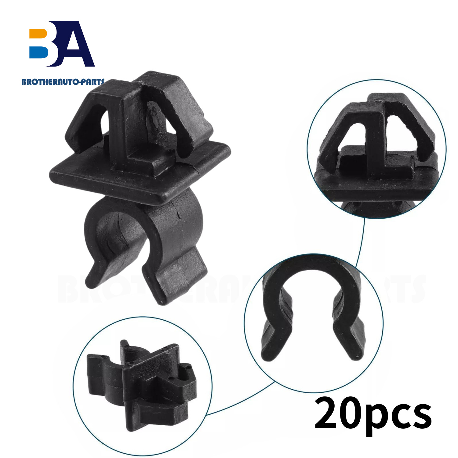 20Pcs Bonnet Stay Rod Holder Fit for Mazda 6 CX-5 CX-7 2.0L 2.5L L20656652A US