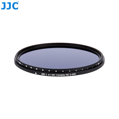 JJC 72mm Variable ND Filter ND2-ND400 – With Case, Circular Neutral Density