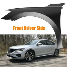 Front Driver Left Side Fender Fits 2020-2021 Volkswagen Passat Replacement