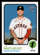 2022 Topps Heritage J.J. Matijevic RC Rookie #561 NM-MINT