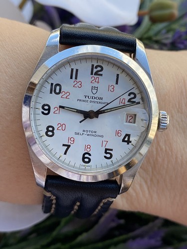 Tudor Railroad Prince Oyster Date Watch 7996/0 Automatic Mens ...