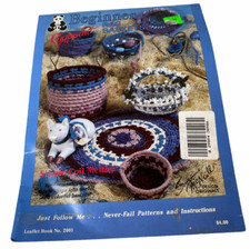 BEGINNER RUGPOINT RAG BASKETS  7 Patterns by Suzanne McNeill Design Originals