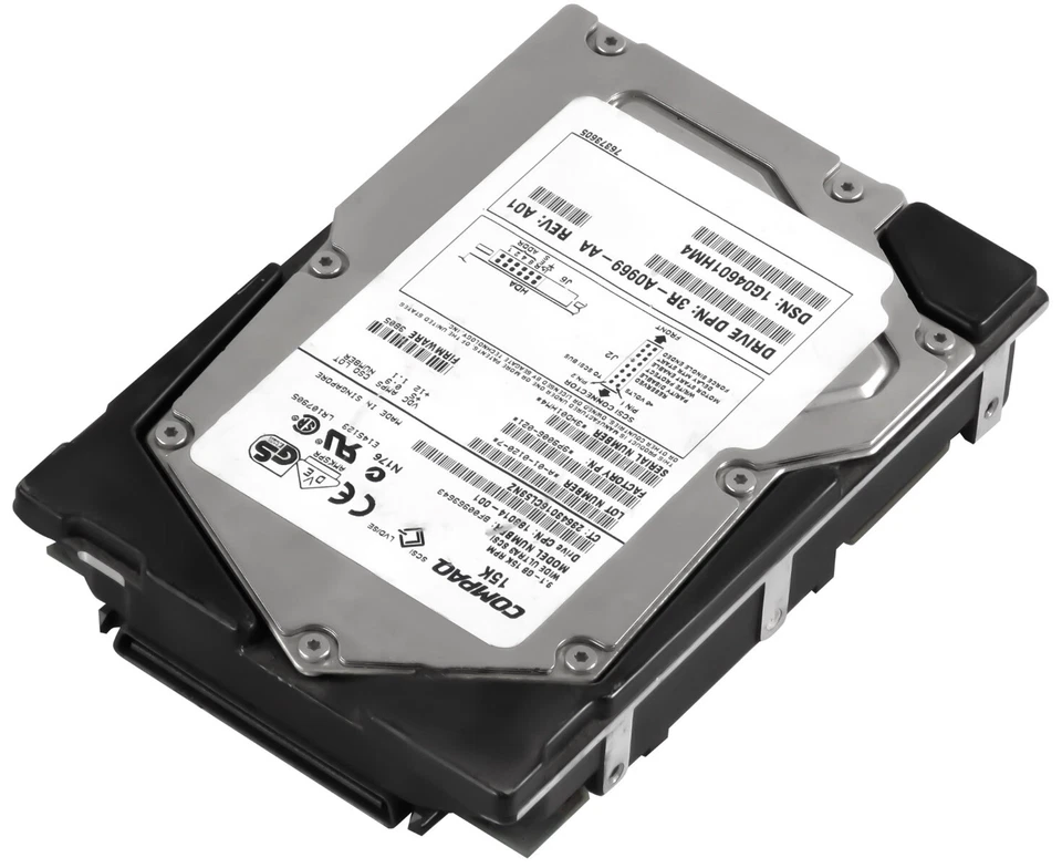 Hard Drive Compaq 188014-001 BF00963643 9.1GB 15K 4MB SCSI Ultra3 3.5'' - Image 2 of 3
