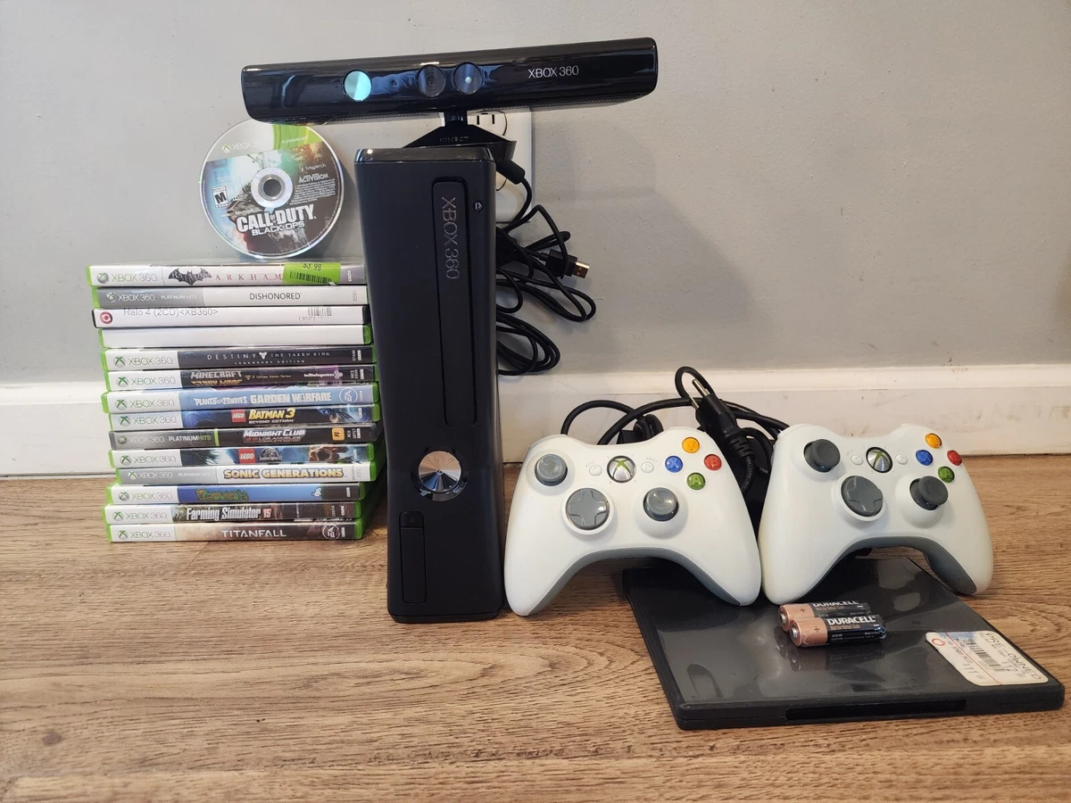 Microsoft Xbox 360 S 250GB System Kinect Bundle