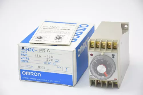 Omron Timer 12S-12h / 220VAC (H2C-FRC)
