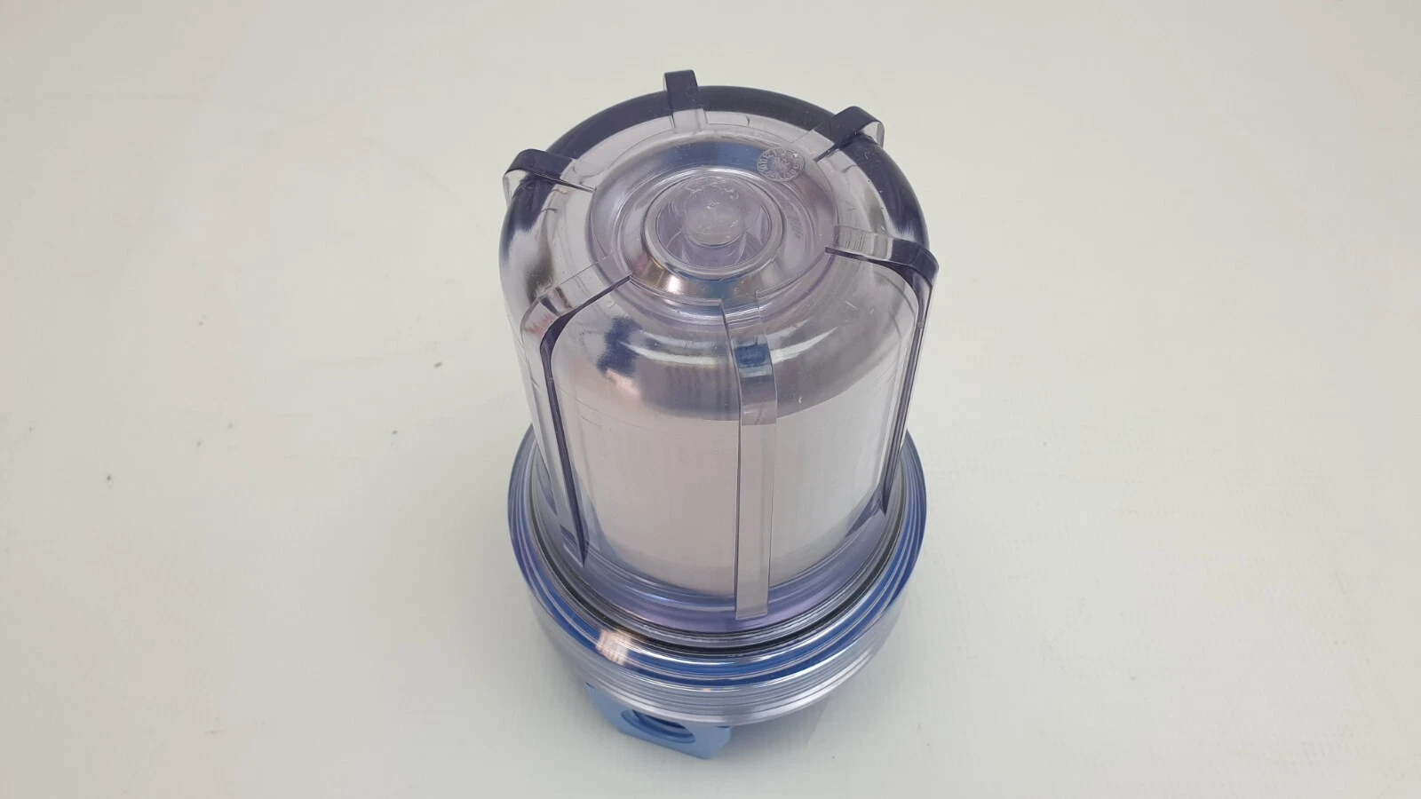 Bottom of the clear sump of the Pentek 158216 housing